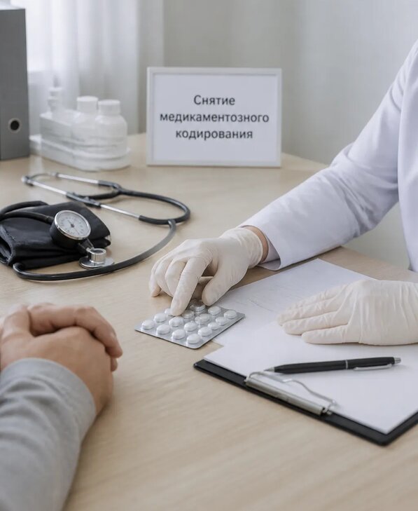 Снятие медикаментозного кодирования в Бузулуке от 5212 р. | Медзона