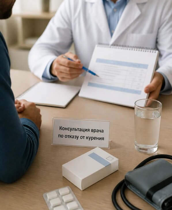 Консультация врача по отказу от курения для взрослых в Бузулуке
